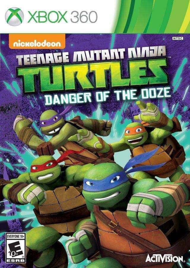 Teenage Mutant Ninja Turtles: Danger Of The Ooze (Xbox 360) - Game Manual Only