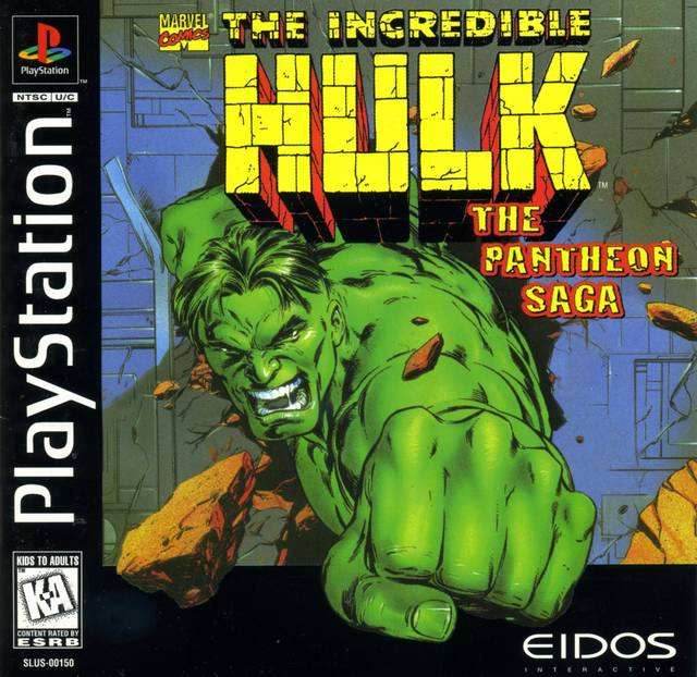 The Incredible Hulk: The Pantheon Saga (Playstation) - Game Manual Only