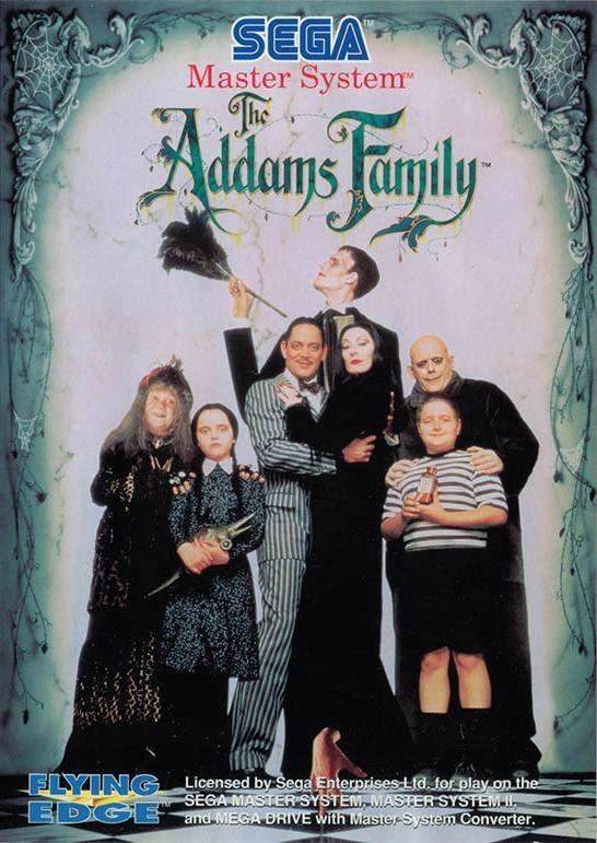 The Addams Family (Sega Master System) - Game Manual Only