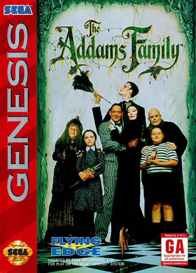 The Addams Family (Sega Genesis) - Uglies