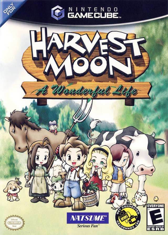 Harvest Moon A Wonderful Life (Gamecube) - Game Manual Only