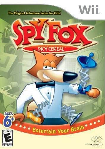 Spy Fox: Dry Cereal (Wii) - Game Manual Only