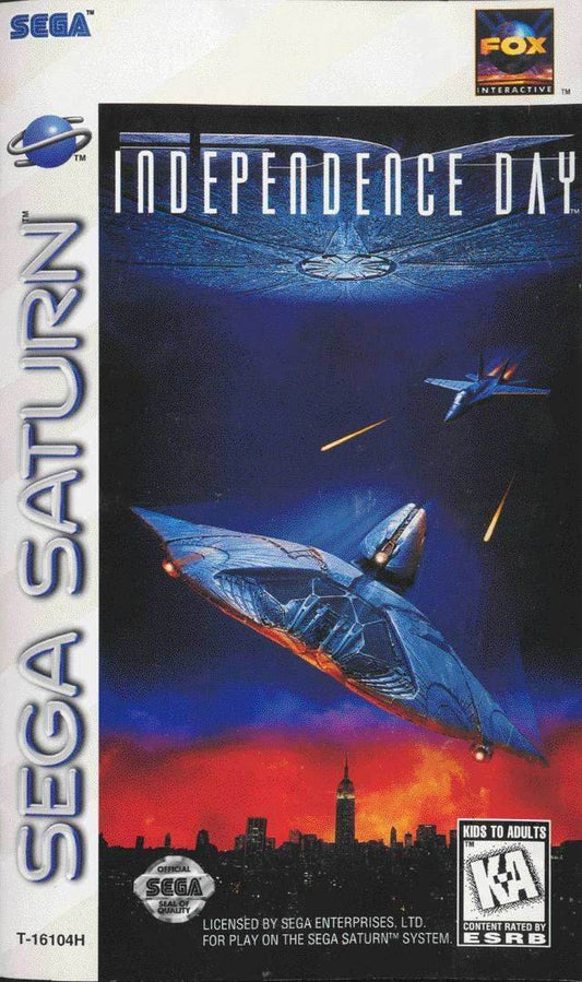 Independence Day (Sega Saturn) - Game Manual Only