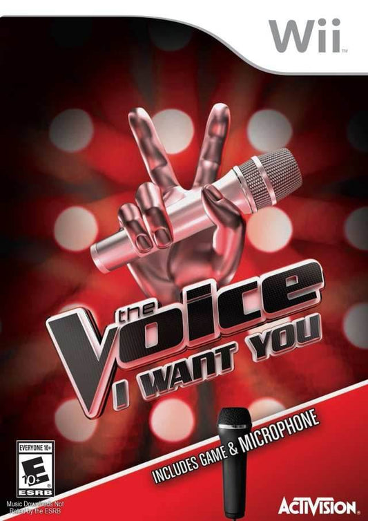 The Voice I Want You (Wii) - Game Manual Only