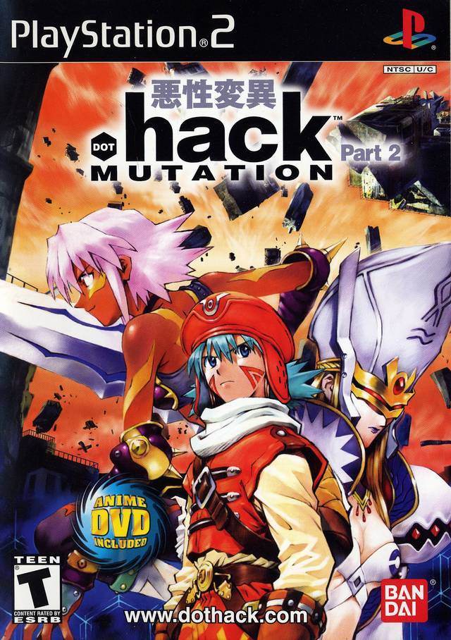 .hack//Mutation Part 2 (Playstation 2) - Game Manual Only