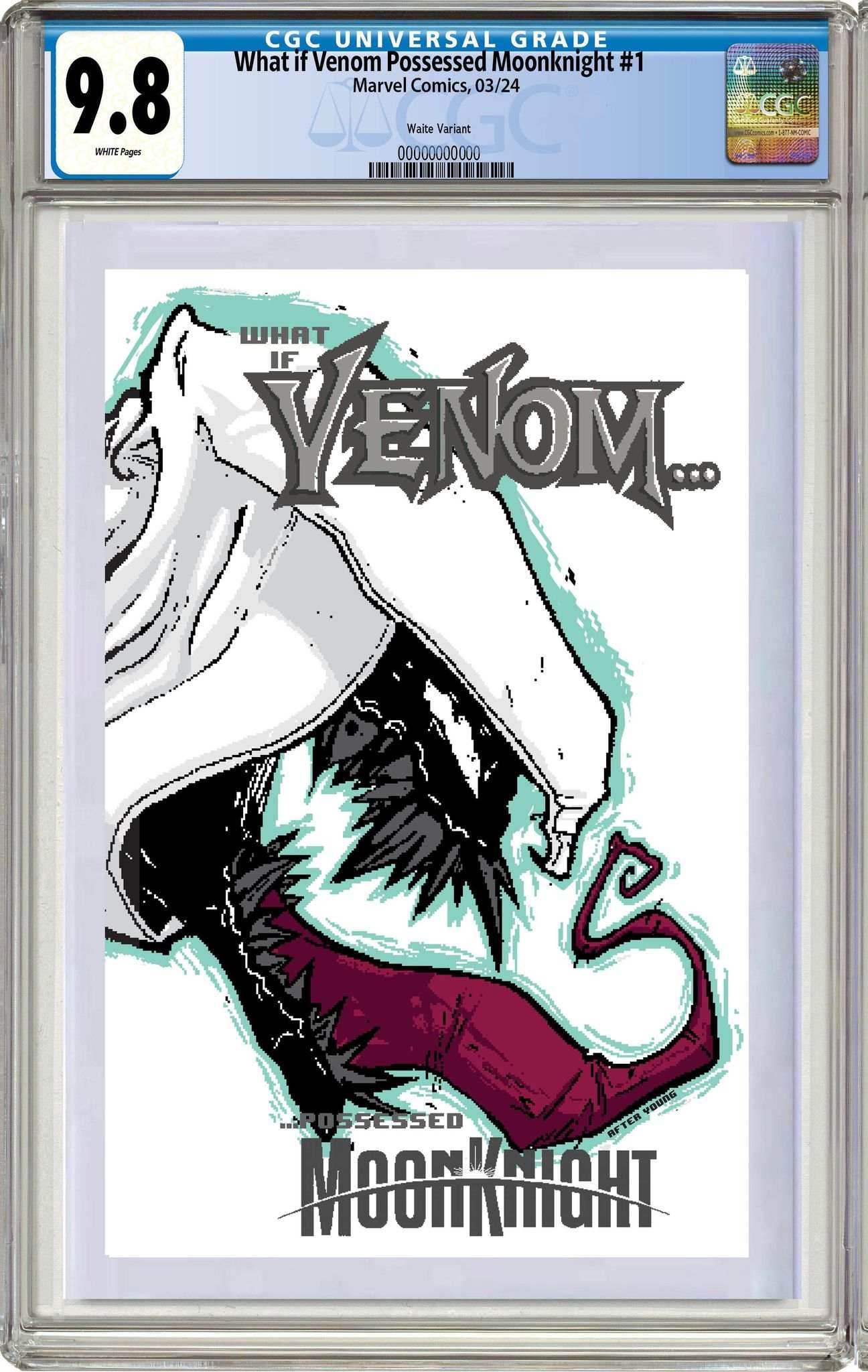 WHAT IF VENOM #5 | Matthew Waite Skottie Young Homage Variant - CGC 9.8 - TRADE