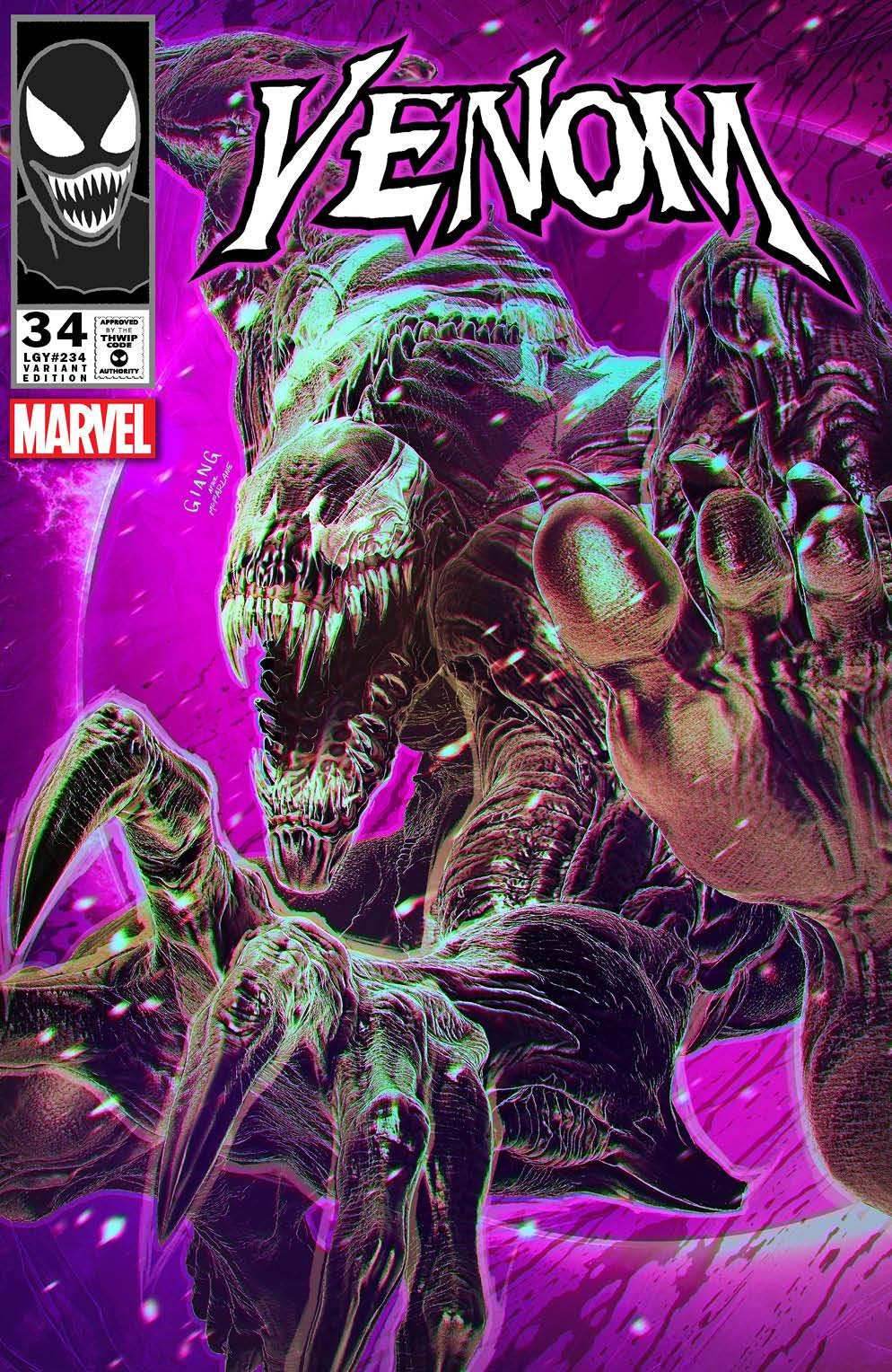 VENOM #34 | JOHN GIANG EXCLUSIVE VARIANT - Trade Only
