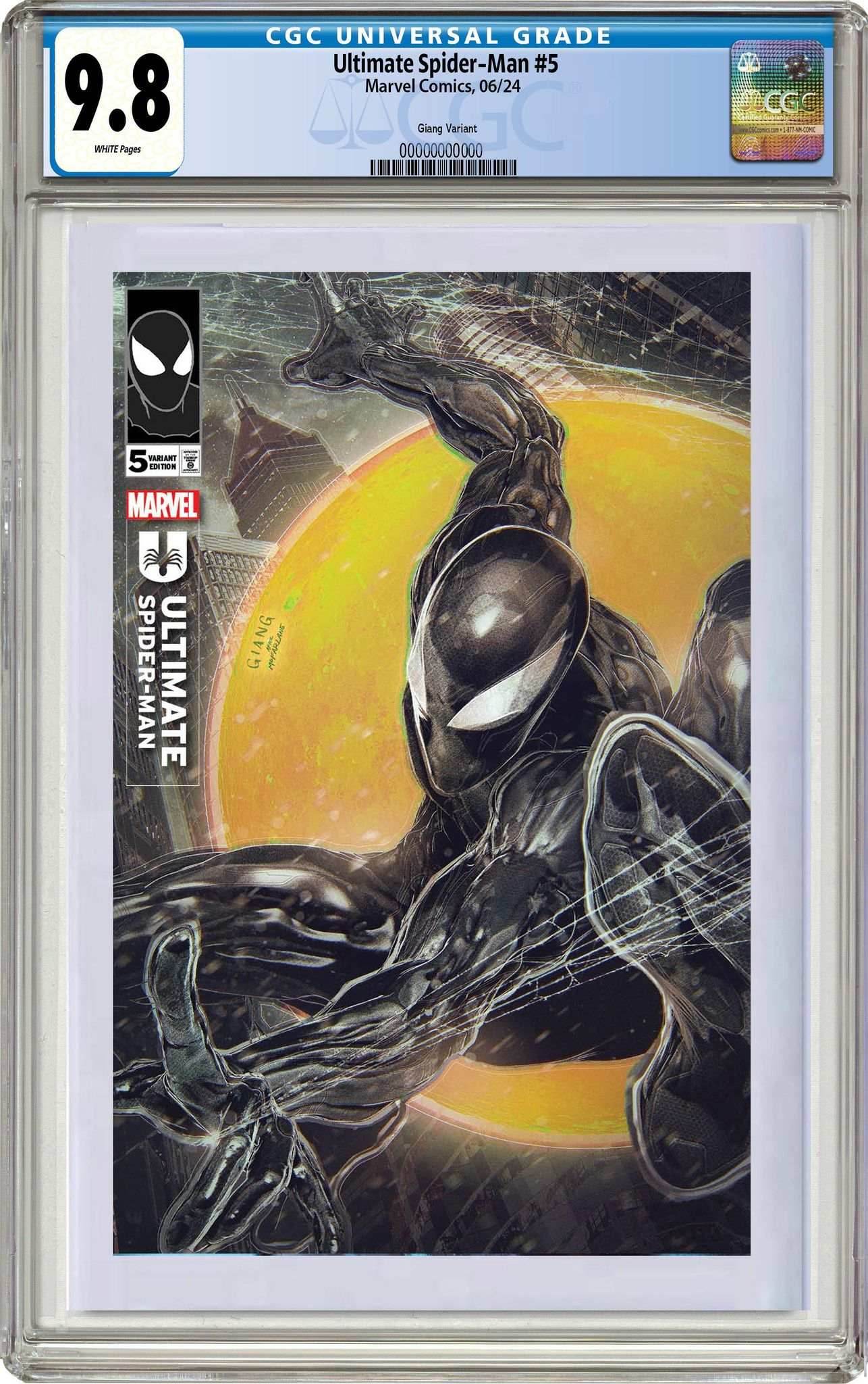 Ultimate Spider-Man #5 | John Giang Exclusive Variant Set - Trade CGC 9.8