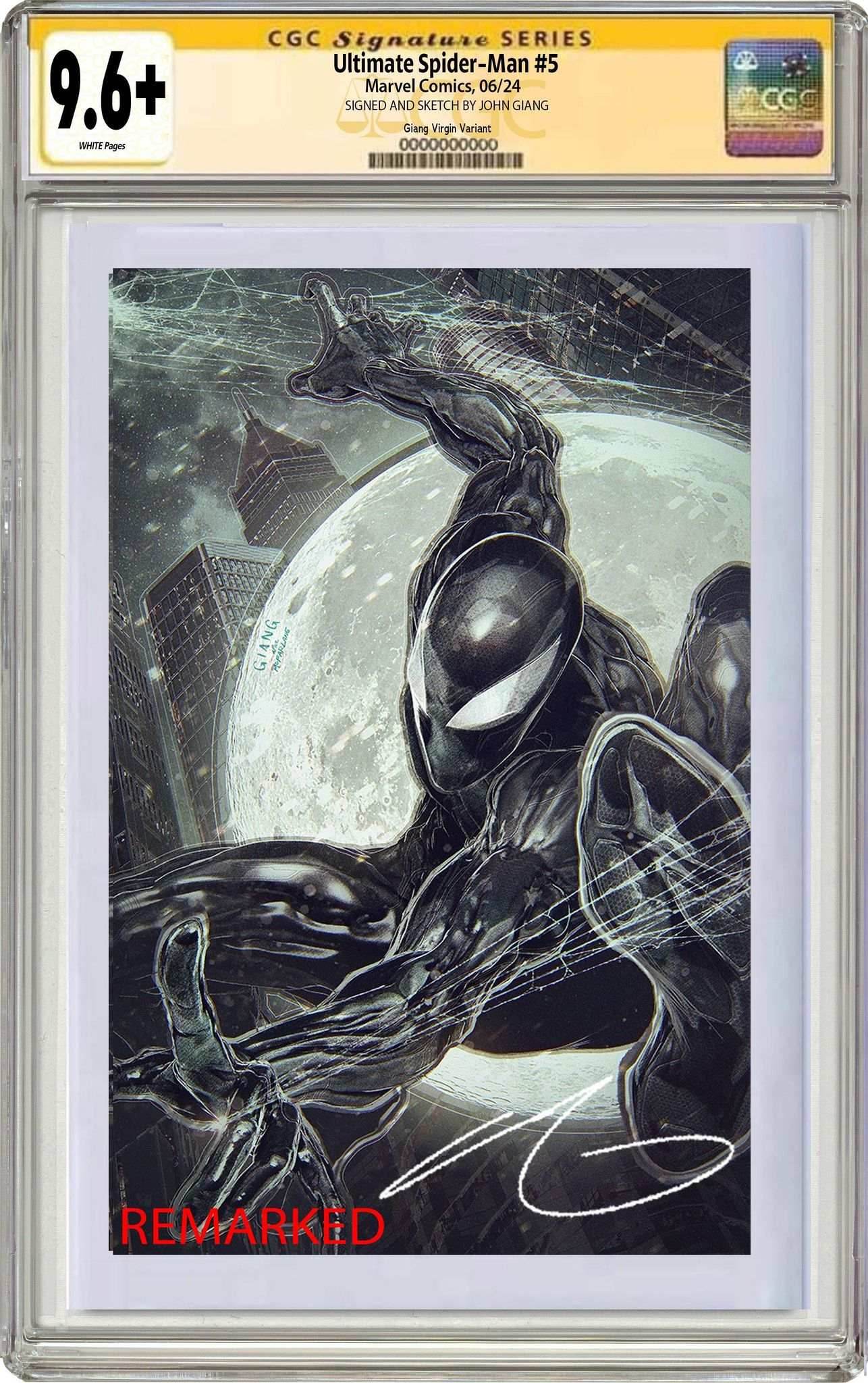 Ultimate Spider-Man #5 | John Giang Exclusive Variant Set - Virgin CGC SS + Remarqued 9.6+