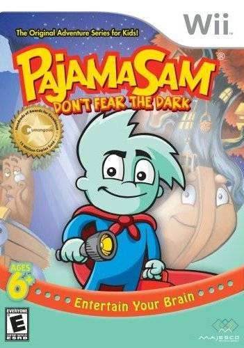 Pajama Sam: Don't Fear the Dark (Wii) - Game Manual Only