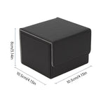 Magnetic Trading Card Storage Box - 100 Card Capacity (Sleeved), Waterproof & Stain Proof Collectoe