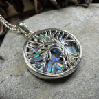 Aila Tree of Life Necklace - Abalone Shell
