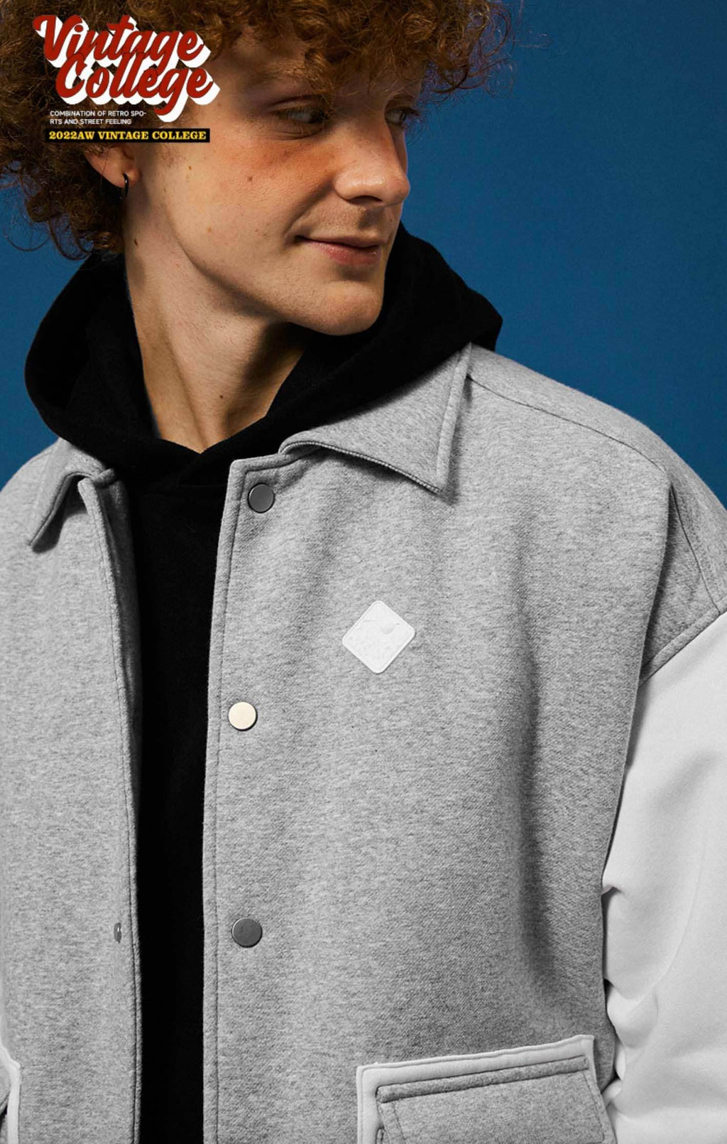 Grey Scholarship Jacket - Grey / M