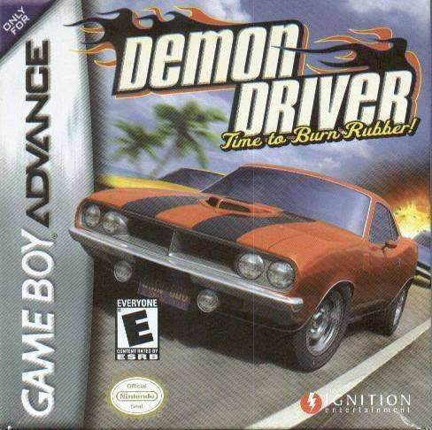 Demon Driver: Time to Burn Some Rubber (Gameboy Advance) - Game Manual Only