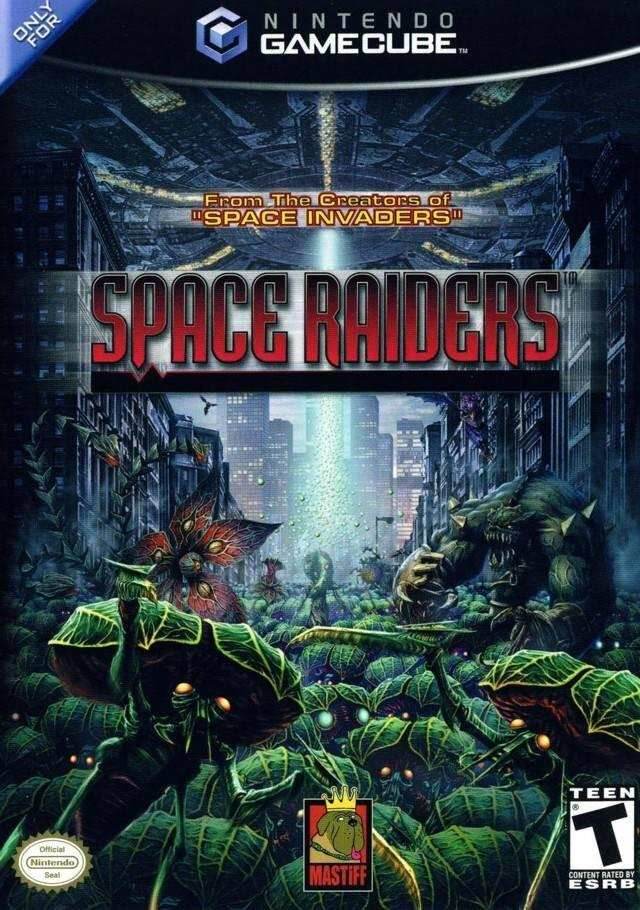 Space Raiders (Gamecube) - Game Manual Only