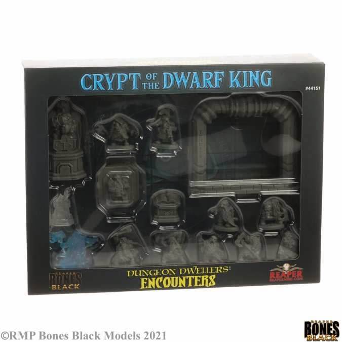 Reaper Bones Black: Crypt of the Dwarf King - Boxed Set - 