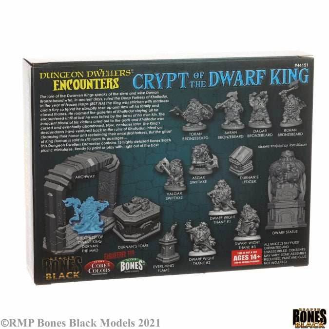 Reaper Bones Black: Crypt of the Dwarf King - Boxed Set - 