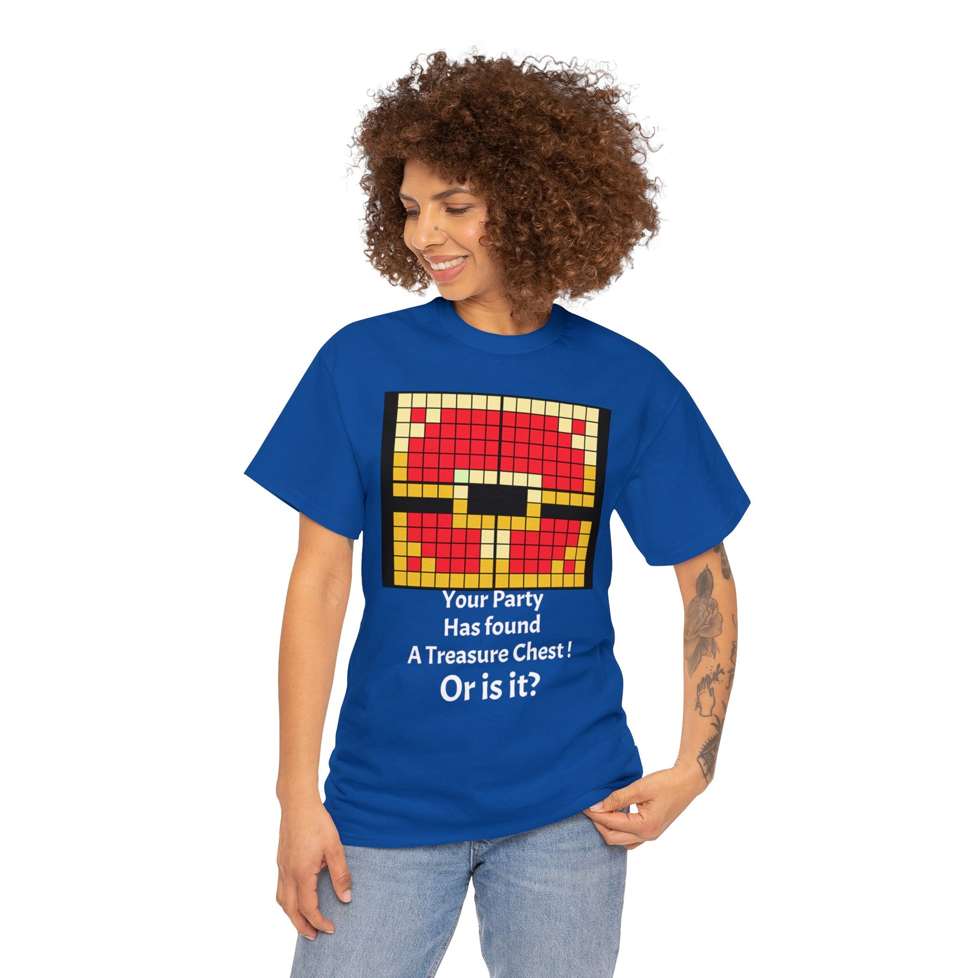 Your party has found a treasure chest! Unisex Heavy Cotton TeeUnisex Heavy Cotton Tee