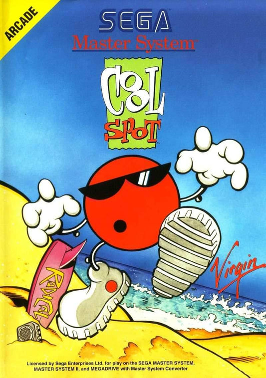 Cool Spot (Sega Master System) - Game Manual Only