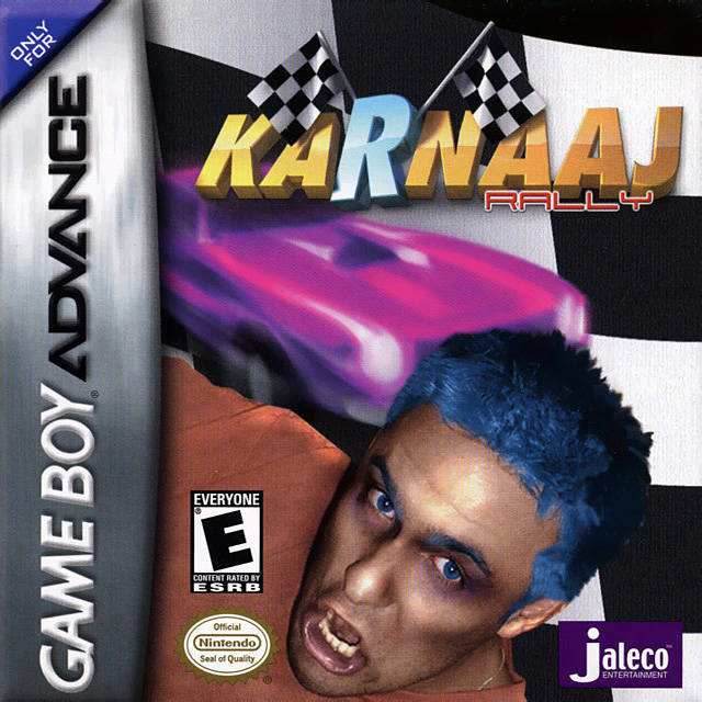 Karnaaj Rally (Gameboy Advance) - Game Manual Only