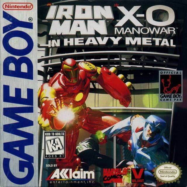 Iron Man/X-O Manowar in Heavy Metal (Gameboy) - Game Manual Only