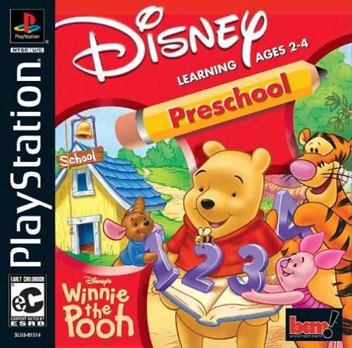 Winnie the Pooh Preschool (Playstation) - Game Manual Only