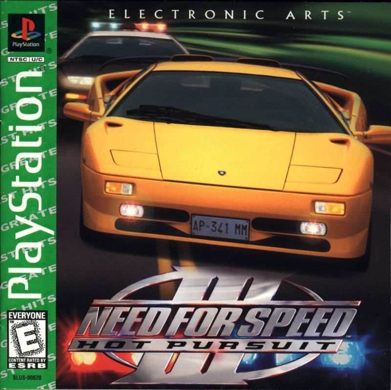 Need For Speed: Hot Pursuit III (Greatest Hits) (Playstation) - Game Manual Only