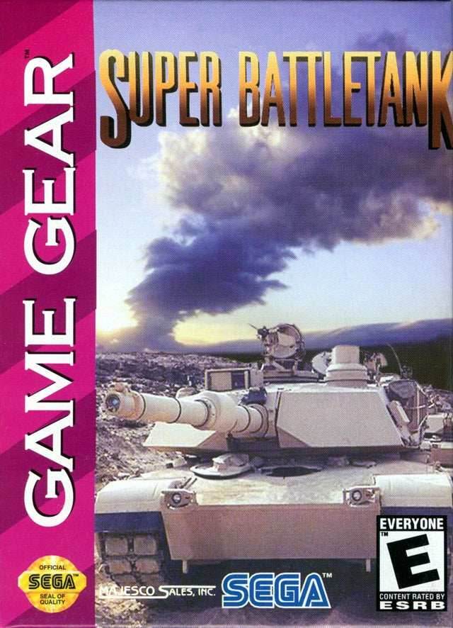 Super Battletank (Sega Game Gear) - Game Manual Only