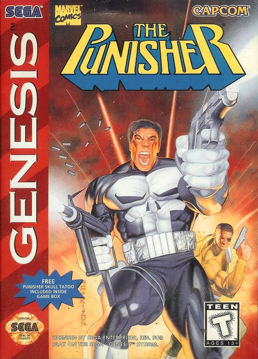 The Punisher (Sega Genesis) - Game Manual Only