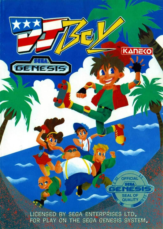 DJ Boy (Sega Genesis) - Game Manual Only