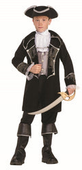 Swashbuckler Pirate Captain Hook Child Costume Small 4-6