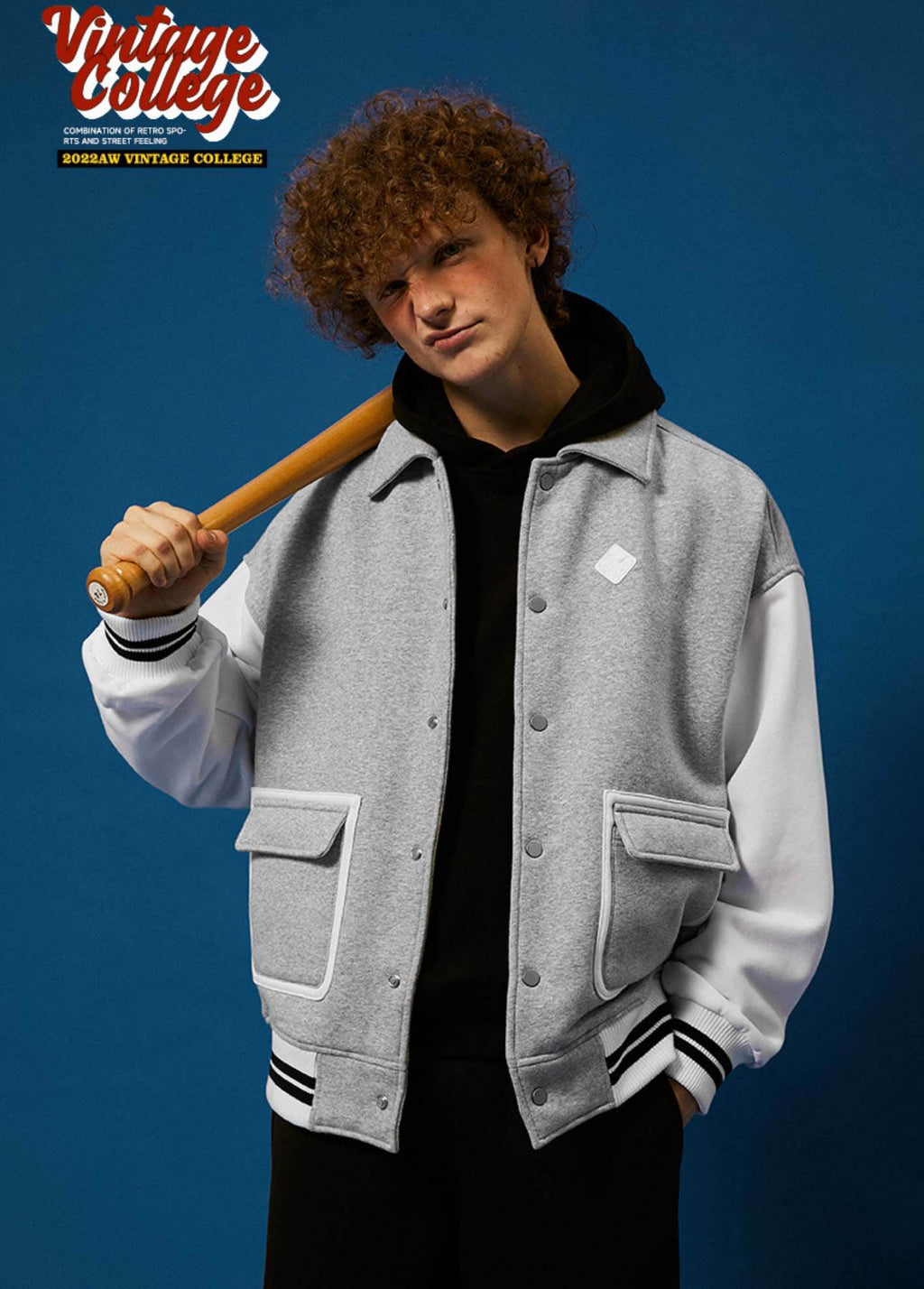 Grey Scholarship Jacket - Grey / M