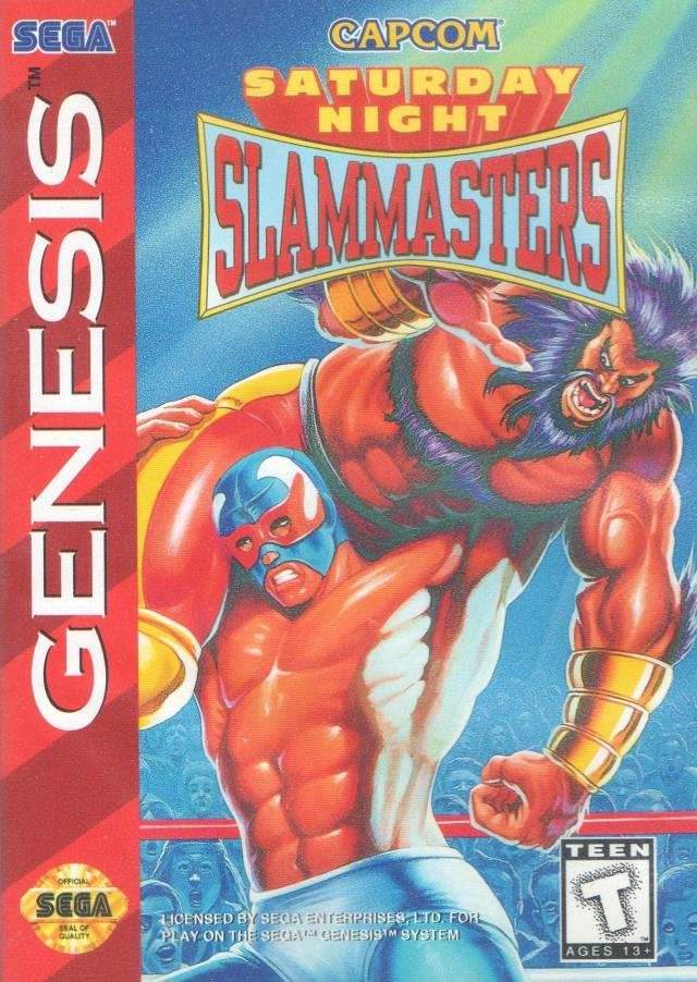 Saturday Night Slam Masters (Sega Genesis) - Game Manual Only