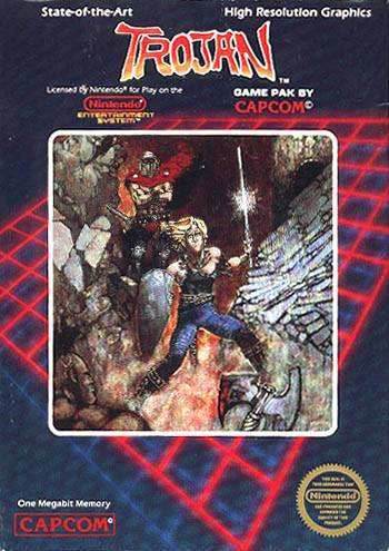 Trojan (Nintendo NES) - Game Manual Only