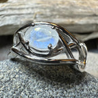Blue Topaz Celtic Knot Ring