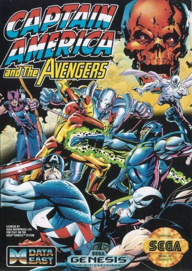 Captain America and the Avengers (Sega Genesis) - Game Manual Only
