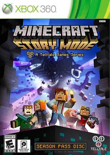 Minecraft Story Mode (Xbox 360) - Game Manual Only