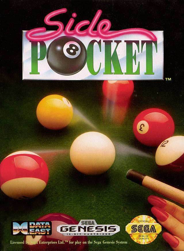 Side Pocket (Sega Genesis) - Game Manual Only