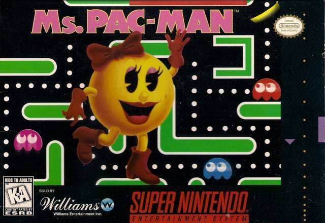 Ms. Pac-Man (Super Nintendo) - Game Manual Only