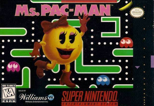 Ms. Pac-Man (Super Nintendo) - Game Manual Only