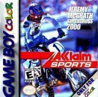 Jeremy McGrath SuperCross 2000 (Gameboy Color) - Game Manual Only