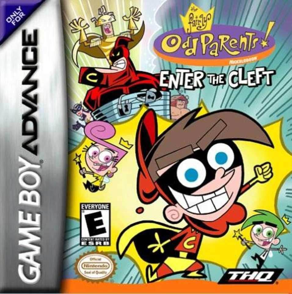 Fairly Odd Parents Enter the Cleft (Gameboy Advance) - Game Manual Only