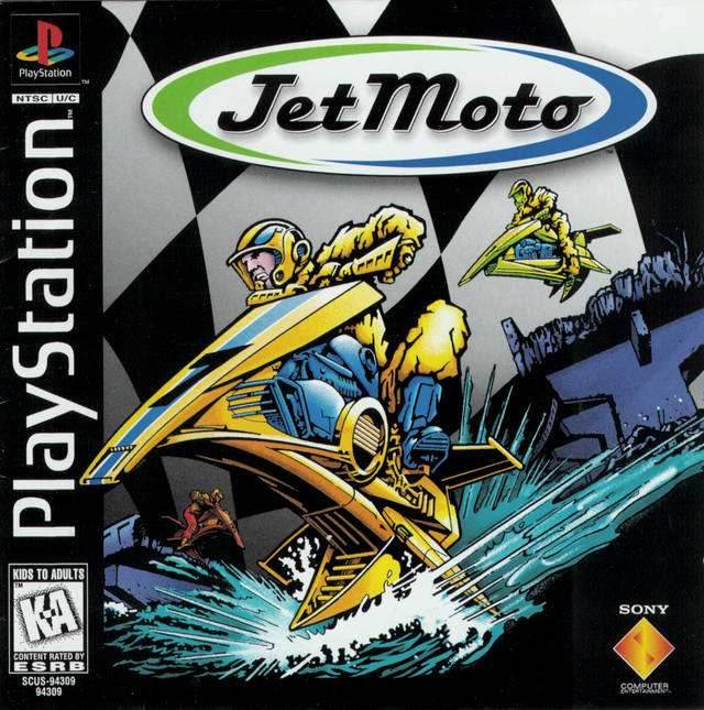 Jet Moto (Playstation) - Game Manual Only