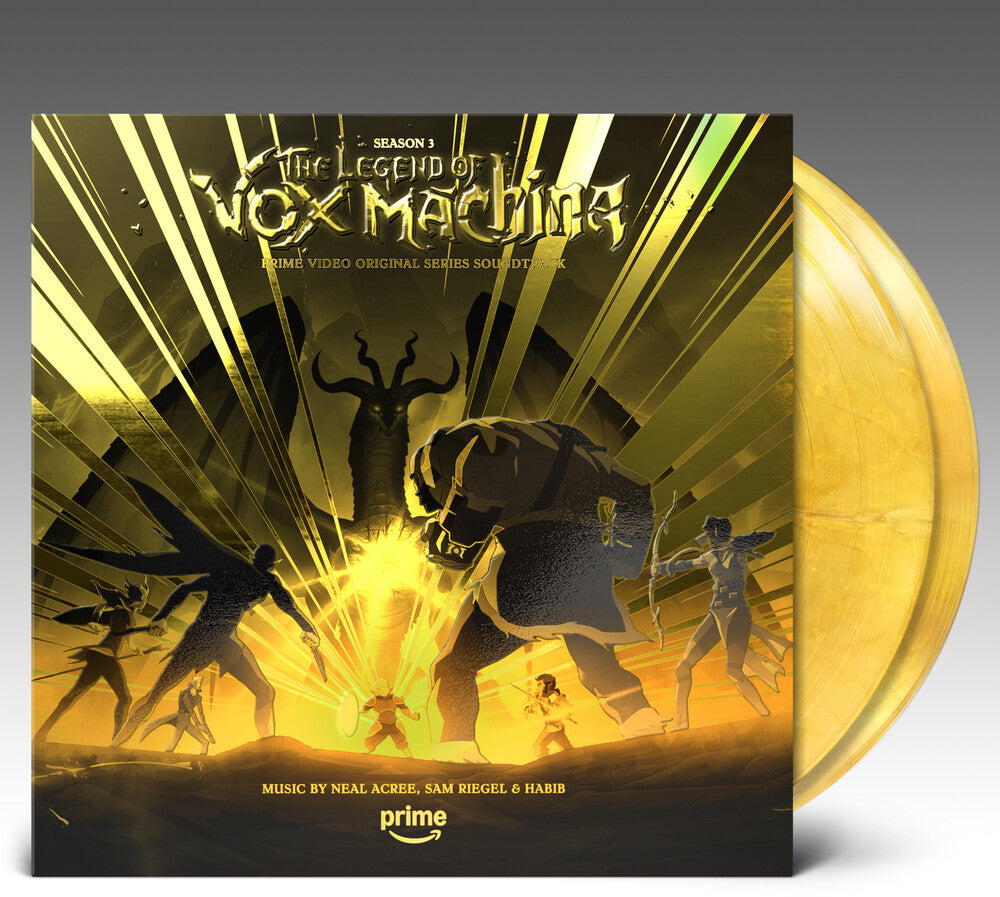 Neal Acree, Sam Riegel and Mr. Fantastic - The Legend of Vox Machina - Season 3 (Prime Video Original Series Soundtrack) [Metallic Gold]