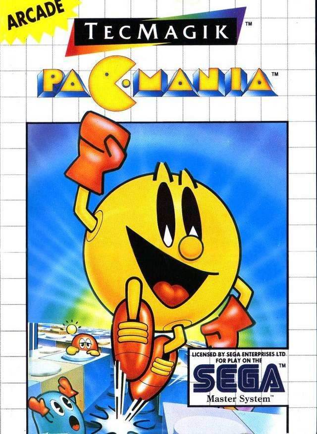 Pac-Mania (Sega Master System) - Game Manual Only