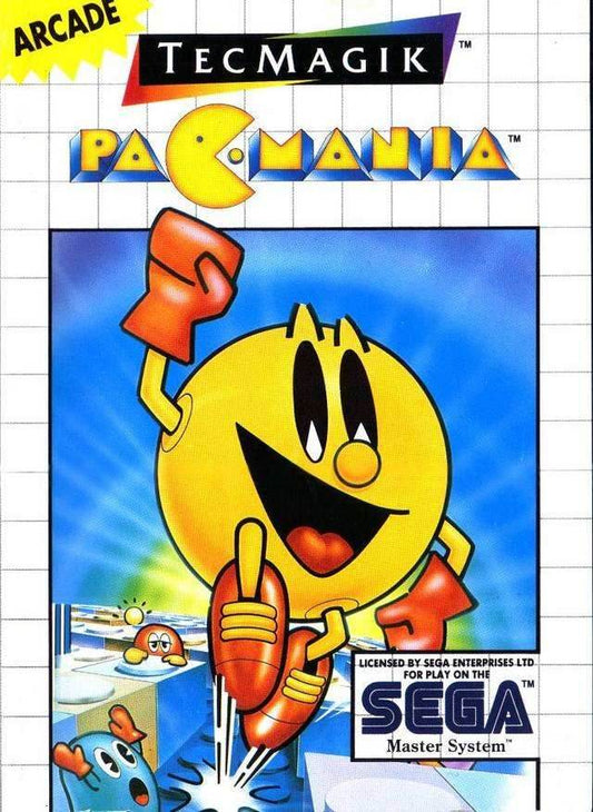 Pac-Mania (Sega Master System) - Game Manual Only
