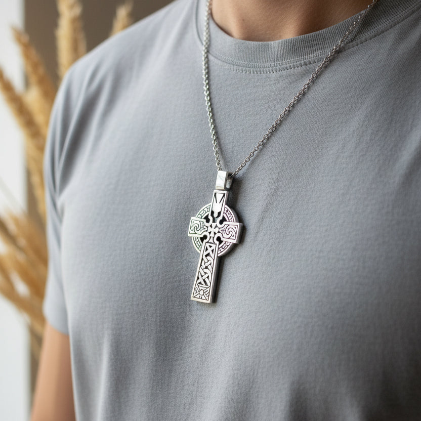 Canice Celtic Cross Necklace