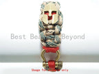 Antique Spartan Warror helmet bead, For Paracord Survival Bracelet making, helmet Charms for men's bracelet, DIY Jewelry,22mm, 1pc, sku#Y103