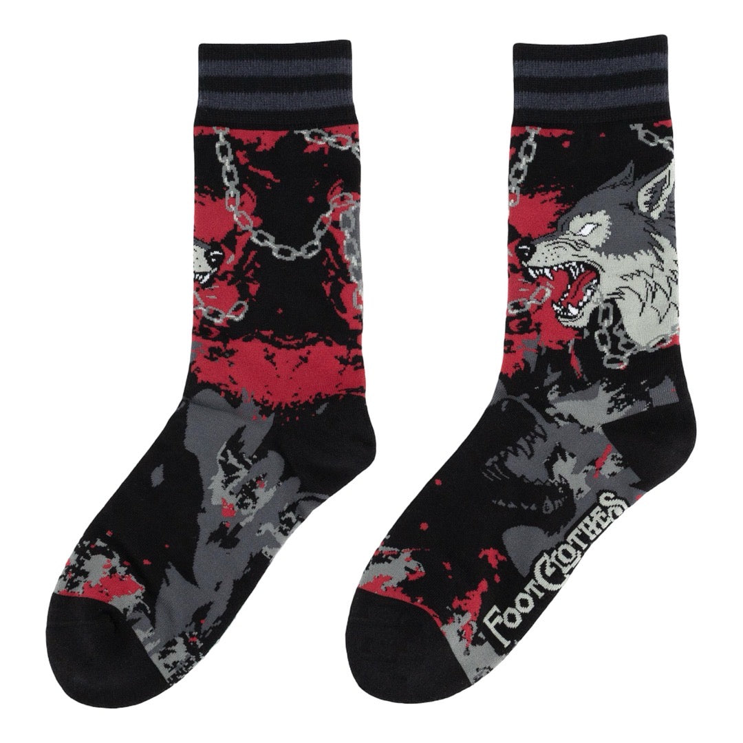 Big Mad Wolf Crew Socks