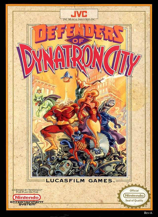 Defenders of Dynatron City (Nintendo NES) - Game Manual Only